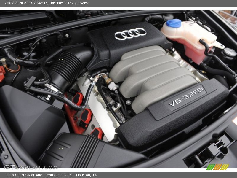 Brilliant Black / Ebony 2007 Audi A6 3.2 Sedan