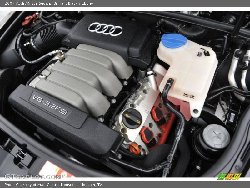 Brilliant Black / Ebony 2007 Audi A6 3.2 Sedan