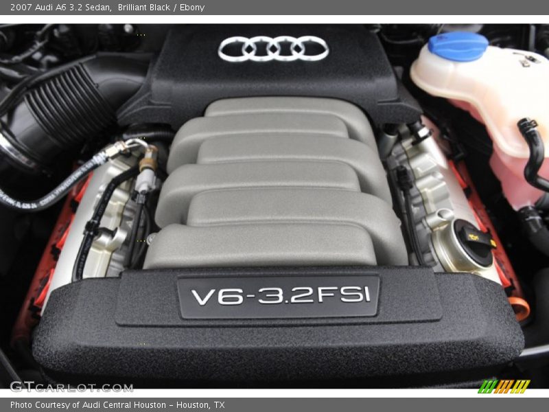 Brilliant Black / Ebony 2007 Audi A6 3.2 Sedan