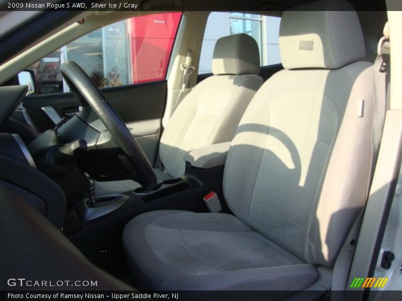 Silver Ice / Gray 2009 Nissan Rogue S AWD