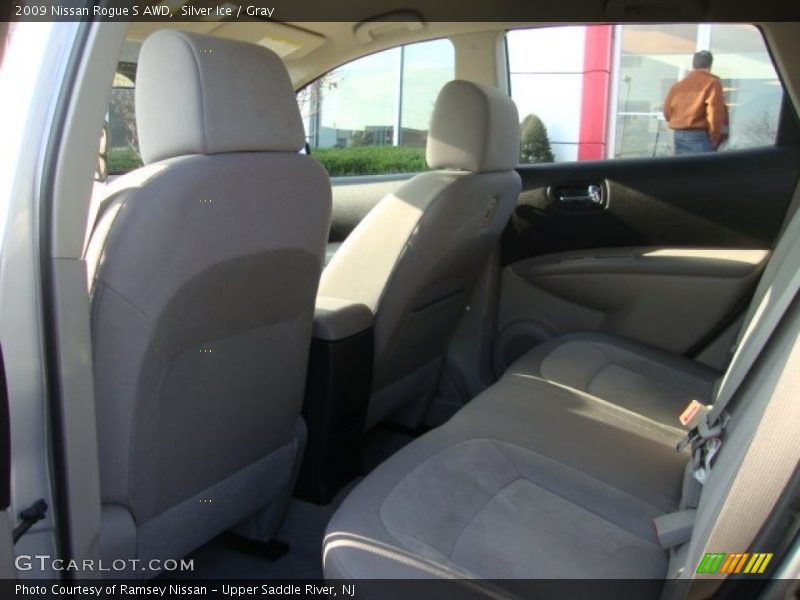 Silver Ice / Gray 2009 Nissan Rogue S AWD