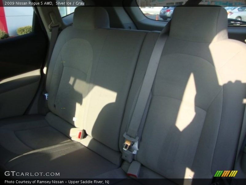 Silver Ice / Gray 2009 Nissan Rogue S AWD