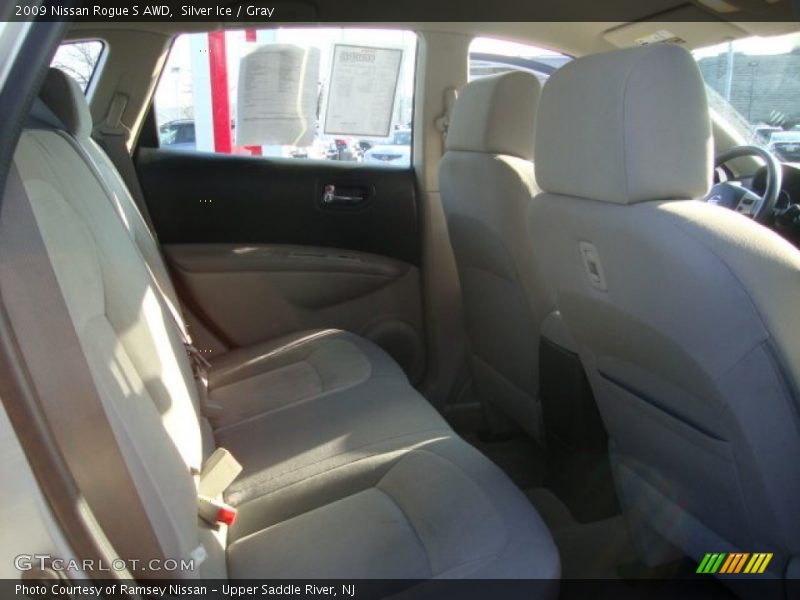 Silver Ice / Gray 2009 Nissan Rogue S AWD