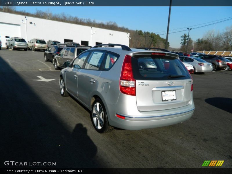 Quicksilver / Black 2010 Hyundai Elantra Touring SE