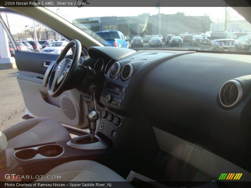 Silver Ice / Gray 2009 Nissan Rogue S AWD