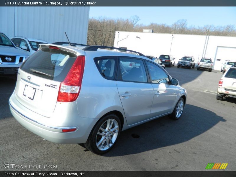 Quicksilver / Black 2010 Hyundai Elantra Touring SE