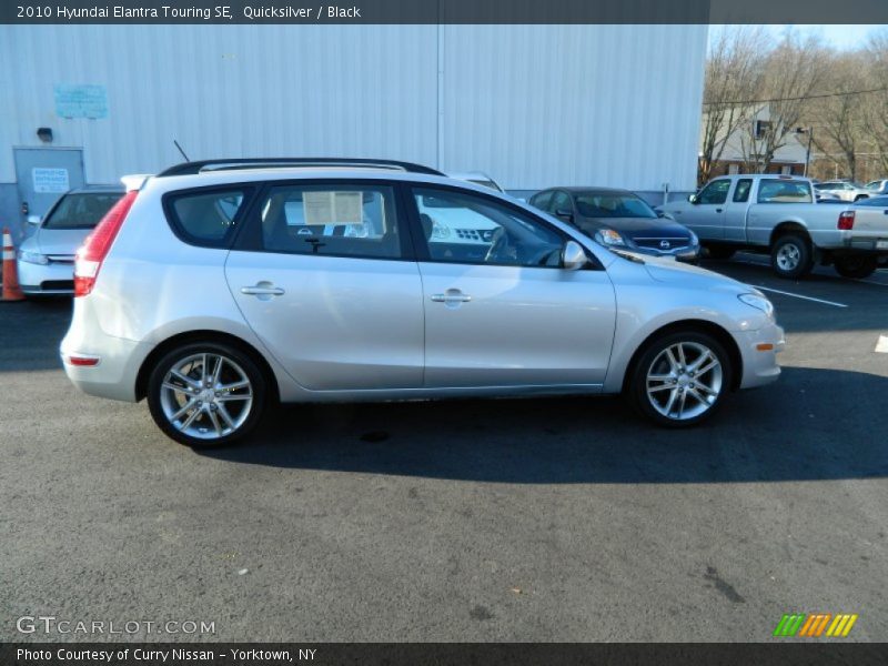 Quicksilver / Black 2010 Hyundai Elantra Touring SE