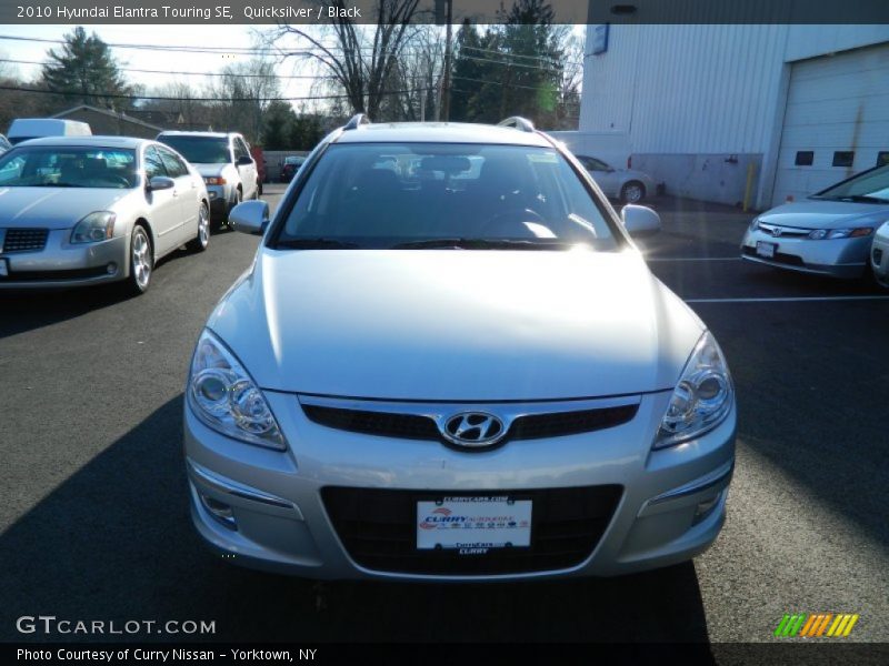 Quicksilver / Black 2010 Hyundai Elantra Touring SE