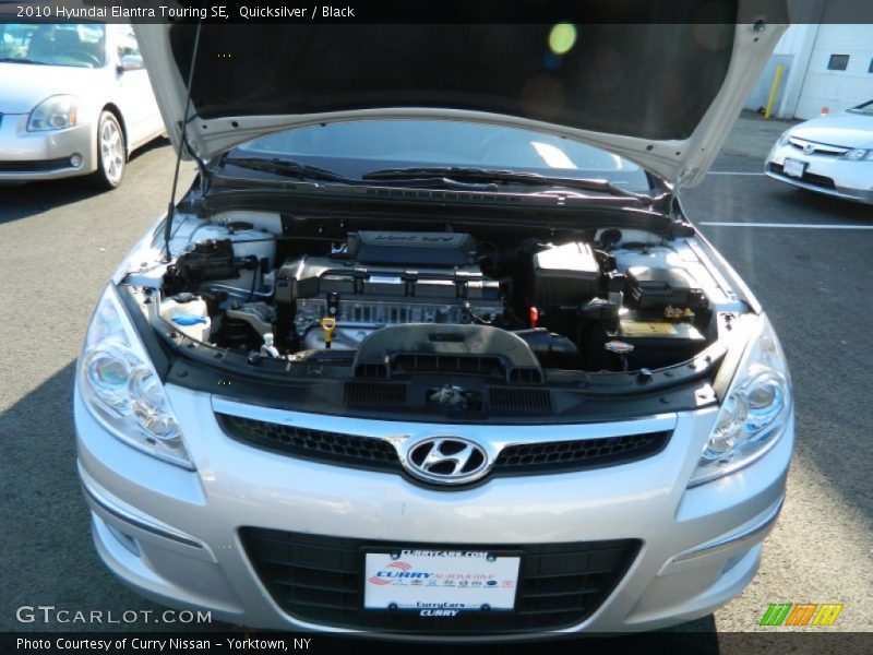 Quicksilver / Black 2010 Hyundai Elantra Touring SE