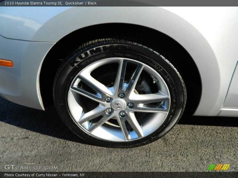 Quicksilver / Black 2010 Hyundai Elantra Touring SE