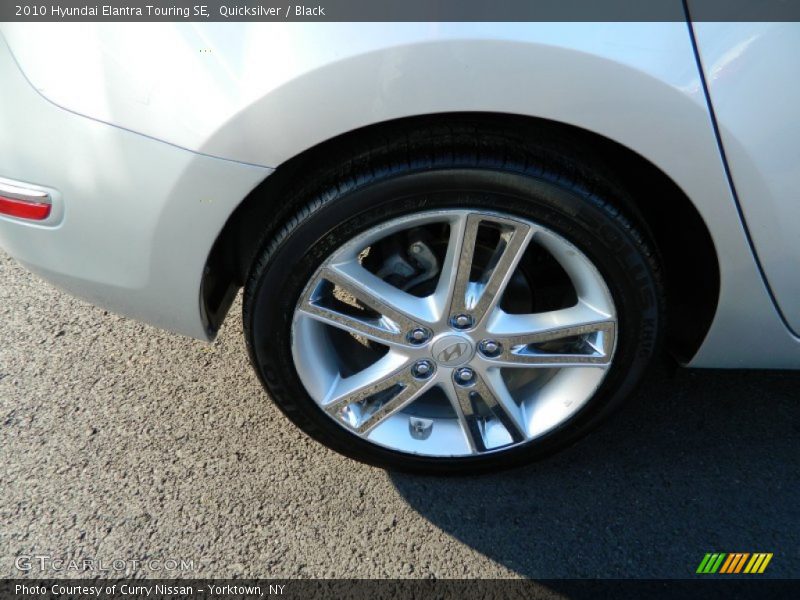 Quicksilver / Black 2010 Hyundai Elantra Touring SE
