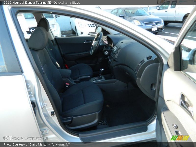 Quicksilver / Black 2010 Hyundai Elantra Touring SE