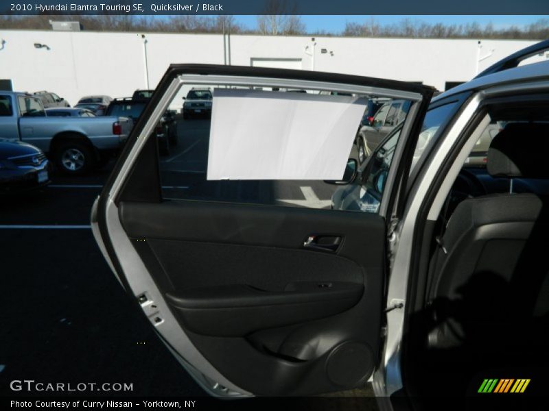 Quicksilver / Black 2010 Hyundai Elantra Touring SE