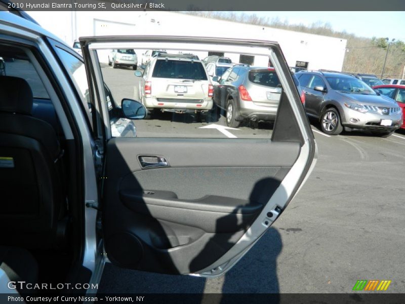 Quicksilver / Black 2010 Hyundai Elantra Touring SE
