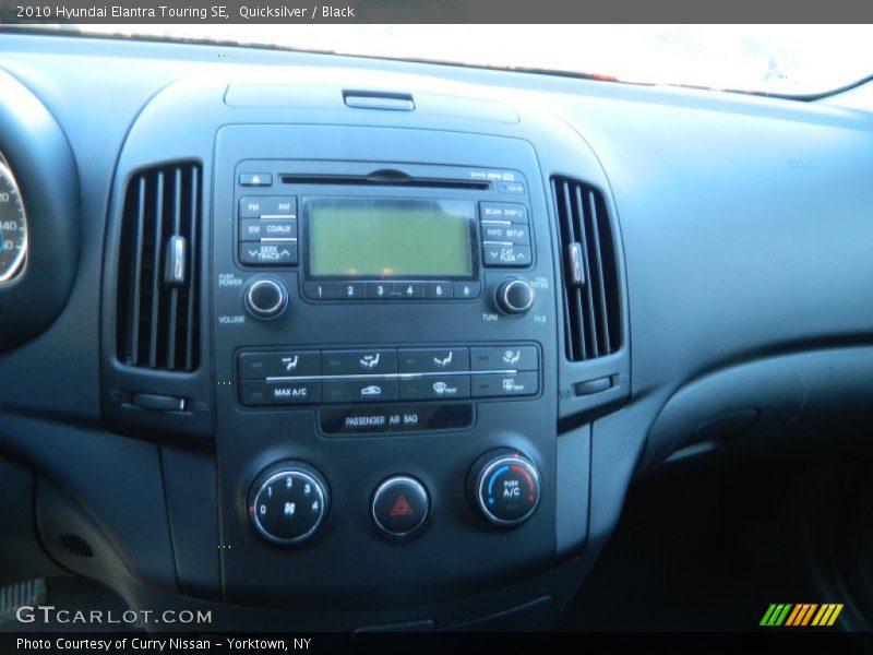 Quicksilver / Black 2010 Hyundai Elantra Touring SE