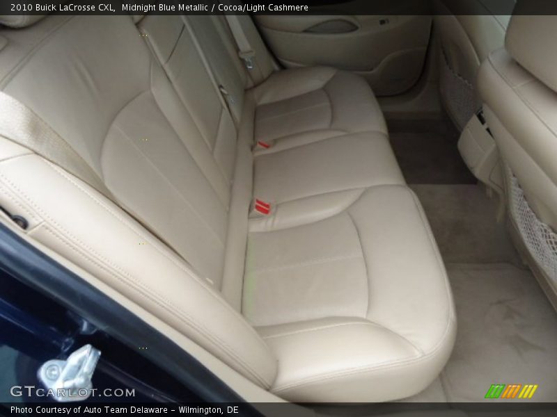 Midnight Blue Metallic / Cocoa/Light Cashmere 2010 Buick LaCrosse CXL