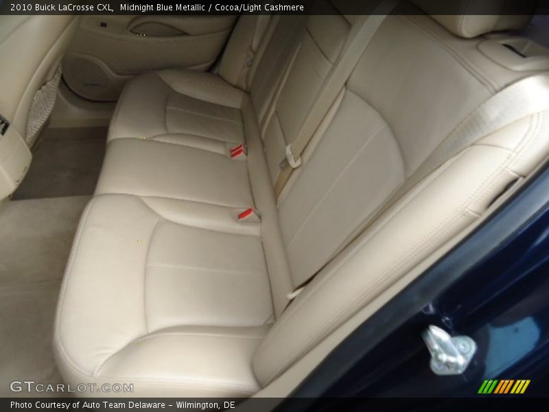 Midnight Blue Metallic / Cocoa/Light Cashmere 2010 Buick LaCrosse CXL