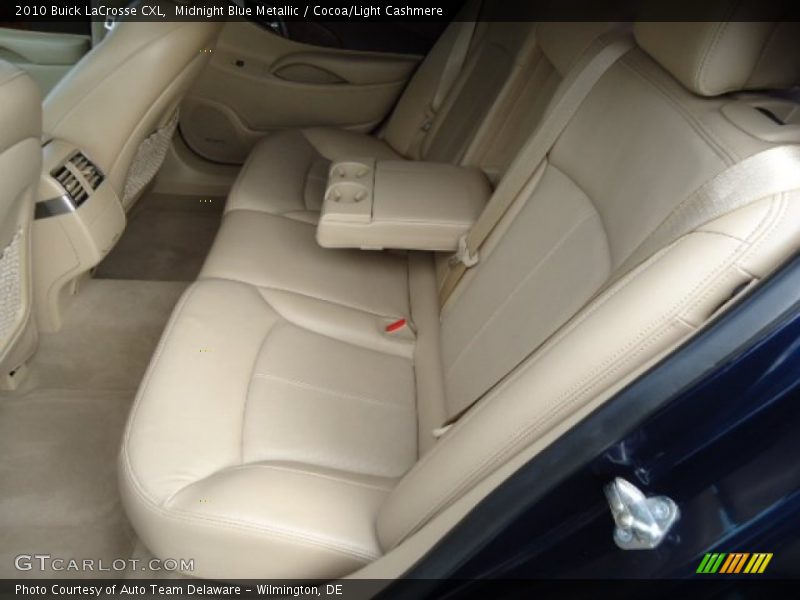 Midnight Blue Metallic / Cocoa/Light Cashmere 2010 Buick LaCrosse CXL