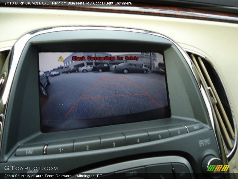 Midnight Blue Metallic / Cocoa/Light Cashmere 2010 Buick LaCrosse CXL