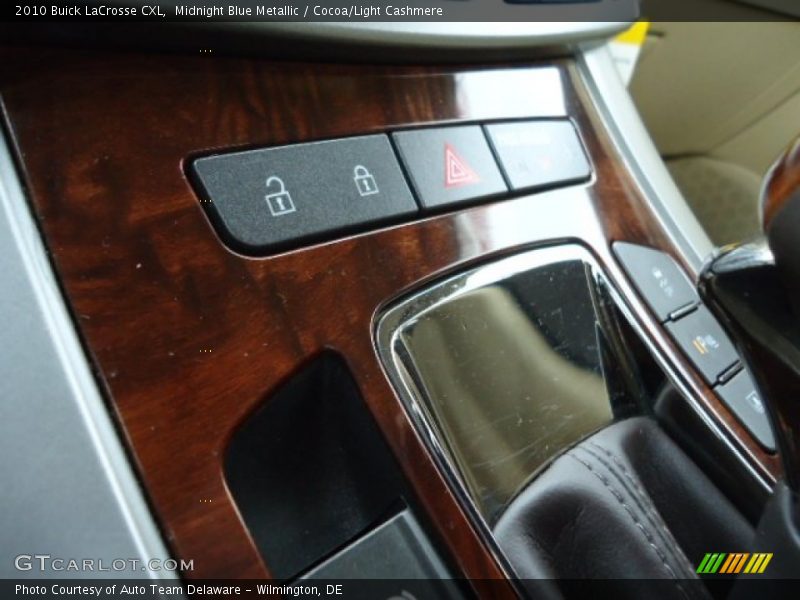 Midnight Blue Metallic / Cocoa/Light Cashmere 2010 Buick LaCrosse CXL