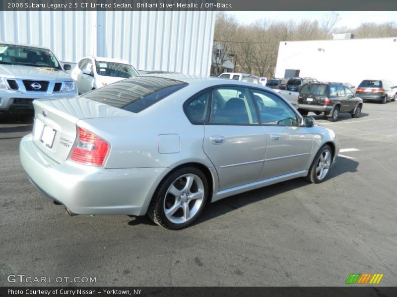 Brilliant Silver Metallic / Off-Black 2006 Subaru Legacy 2.5 GT Limited Sedan