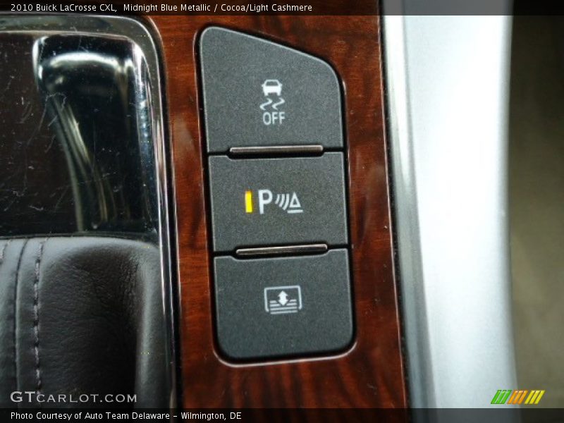 Midnight Blue Metallic / Cocoa/Light Cashmere 2010 Buick LaCrosse CXL