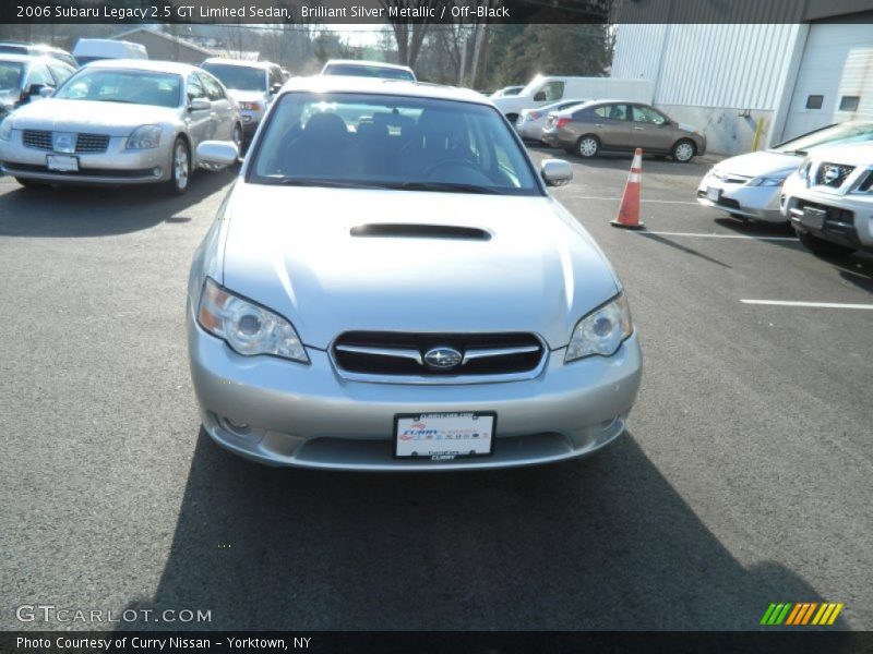 Brilliant Silver Metallic / Off-Black 2006 Subaru Legacy 2.5 GT Limited Sedan