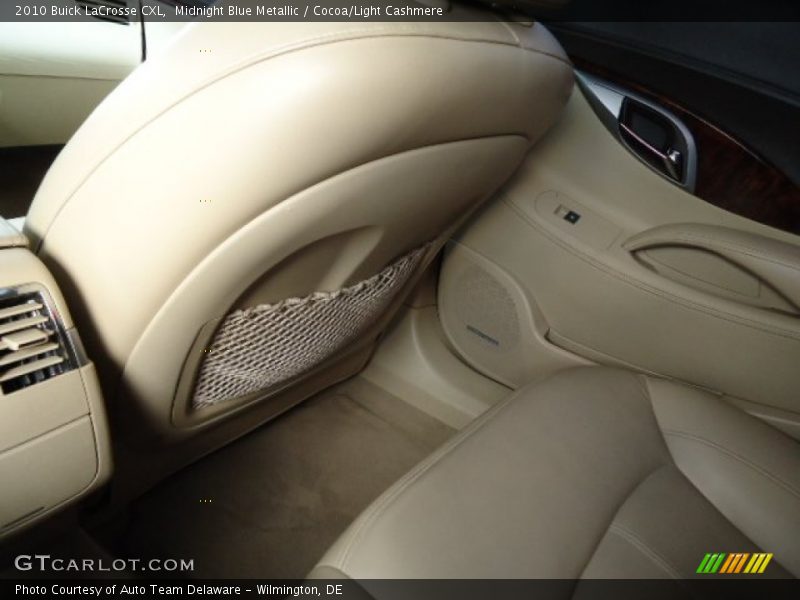 Midnight Blue Metallic / Cocoa/Light Cashmere 2010 Buick LaCrosse CXL