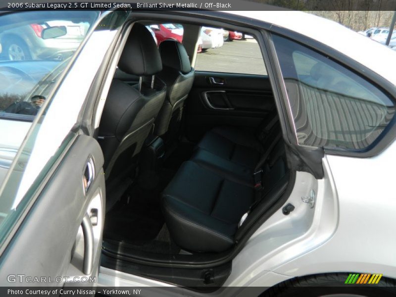 Brilliant Silver Metallic / Off-Black 2006 Subaru Legacy 2.5 GT Limited Sedan