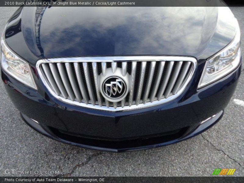 Midnight Blue Metallic / Cocoa/Light Cashmere 2010 Buick LaCrosse CXL