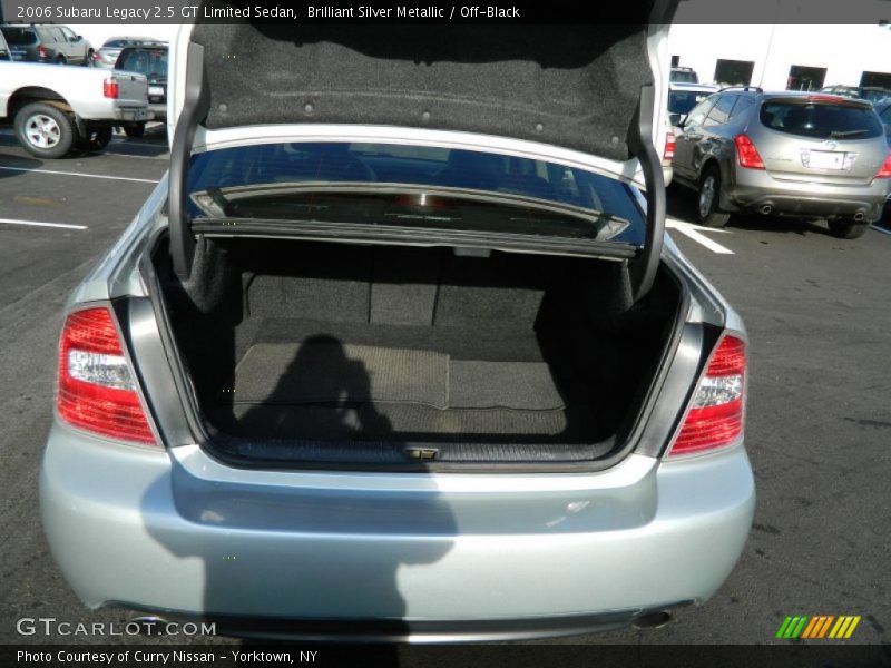 Brilliant Silver Metallic / Off-Black 2006 Subaru Legacy 2.5 GT Limited Sedan