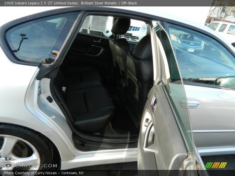 Brilliant Silver Metallic / Off-Black 2006 Subaru Legacy 2.5 GT Limited Sedan