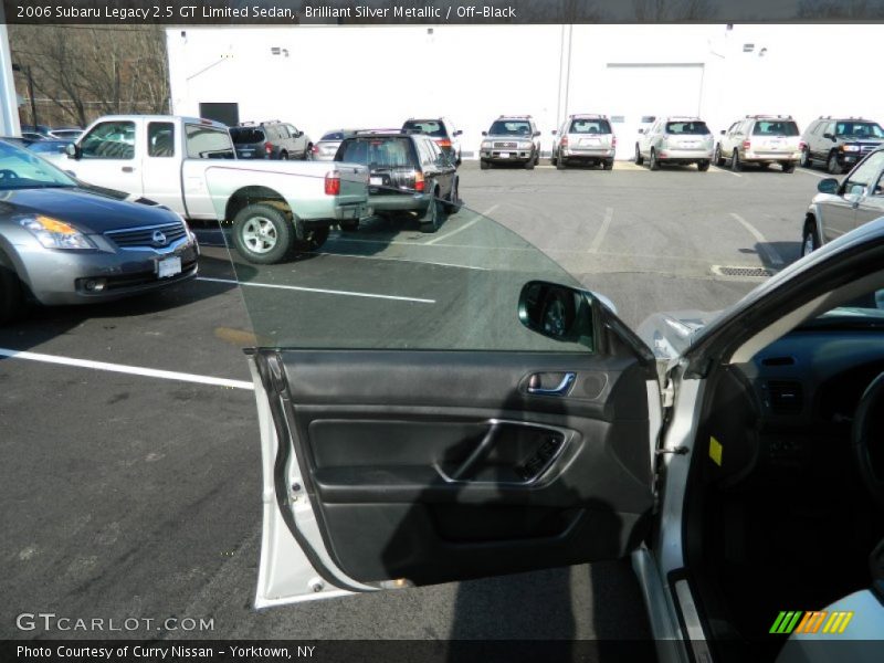 Brilliant Silver Metallic / Off-Black 2006 Subaru Legacy 2.5 GT Limited Sedan