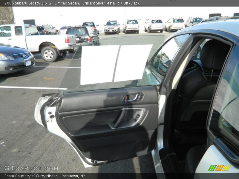 Brilliant Silver Metallic / Off-Black 2006 Subaru Legacy 2.5 GT Limited Sedan