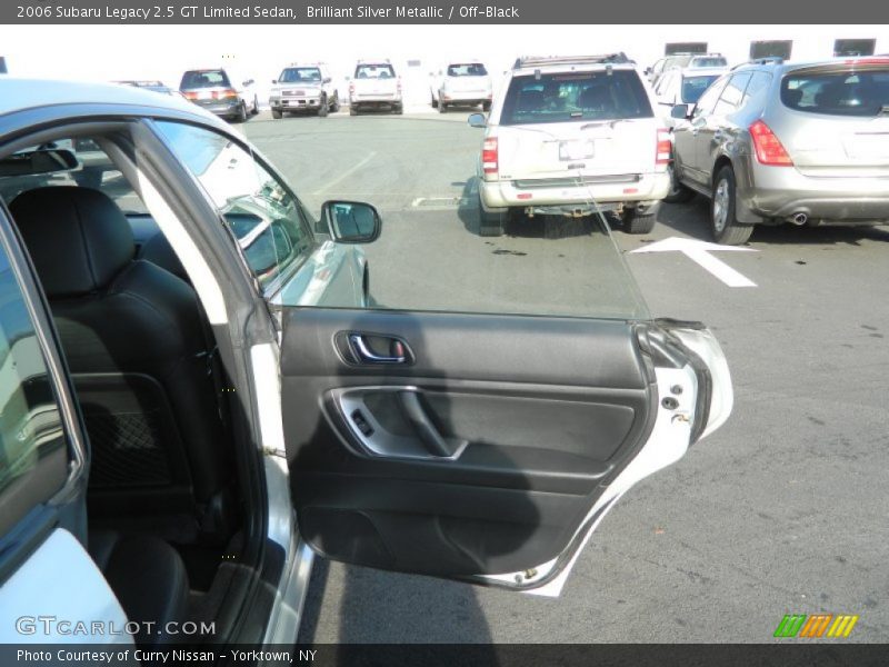 Brilliant Silver Metallic / Off-Black 2006 Subaru Legacy 2.5 GT Limited Sedan