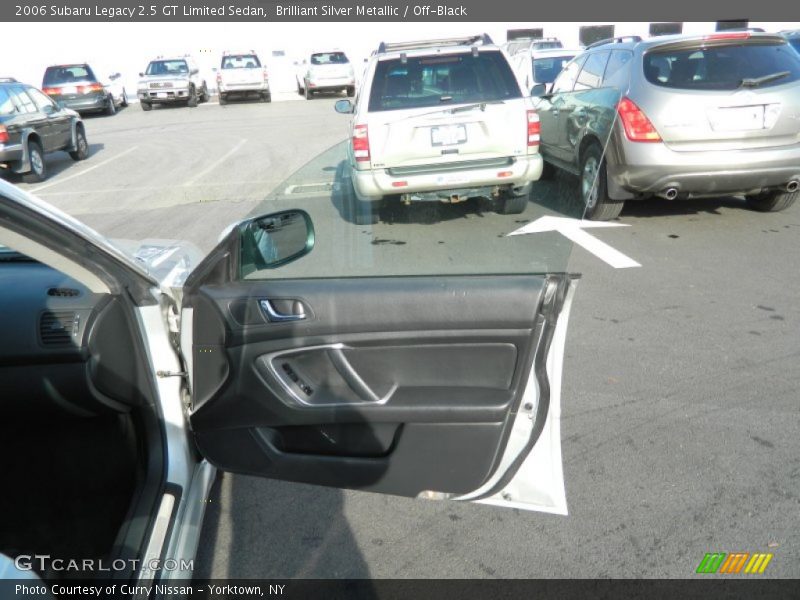 Brilliant Silver Metallic / Off-Black 2006 Subaru Legacy 2.5 GT Limited Sedan