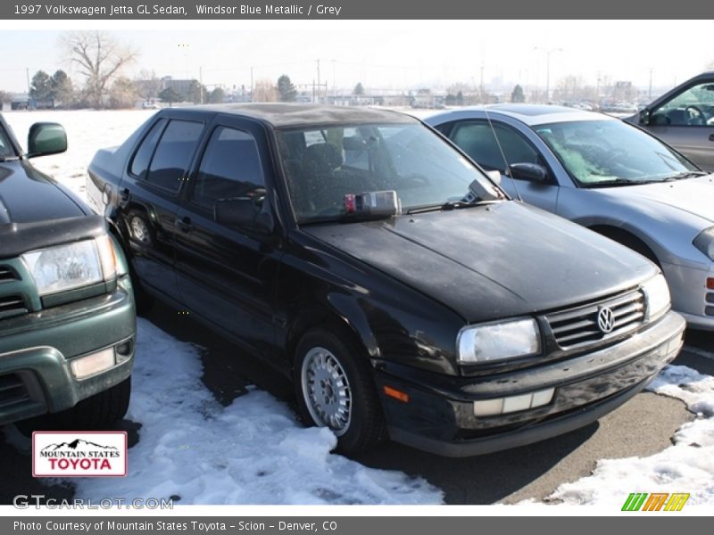 Windsor Blue Metallic / Grey 1997 Volkswagen Jetta GL Sedan