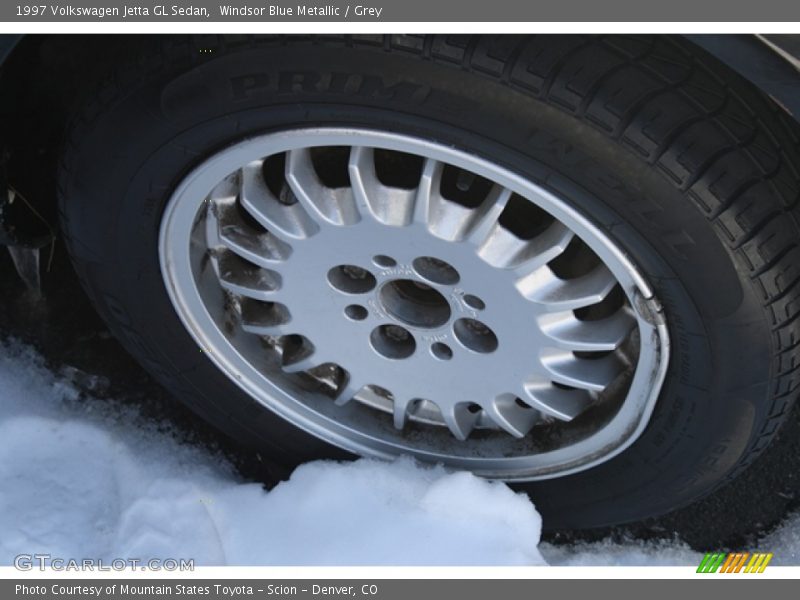 Windsor Blue Metallic / Grey 1997 Volkswagen Jetta GL Sedan