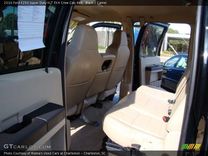 Black / Camel 2010 Ford F250 Super Duty XLT FX4 Crew Cab 4x4