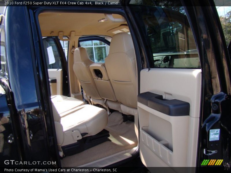 Black / Camel 2010 Ford F250 Super Duty XLT FX4 Crew Cab 4x4