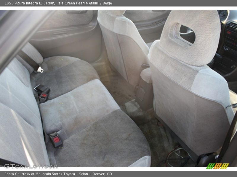 Isle Green Pearl Metallic / Beige 1995 Acura Integra LS Sedan
