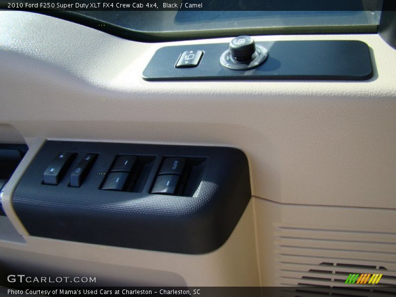 Black / Camel 2010 Ford F250 Super Duty XLT FX4 Crew Cab 4x4