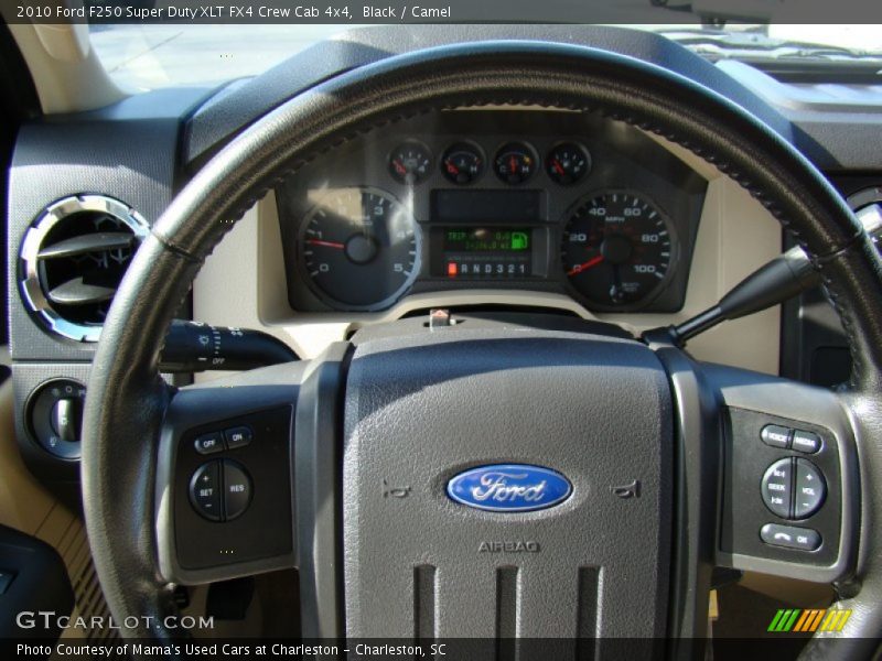 Black / Camel 2010 Ford F250 Super Duty XLT FX4 Crew Cab 4x4