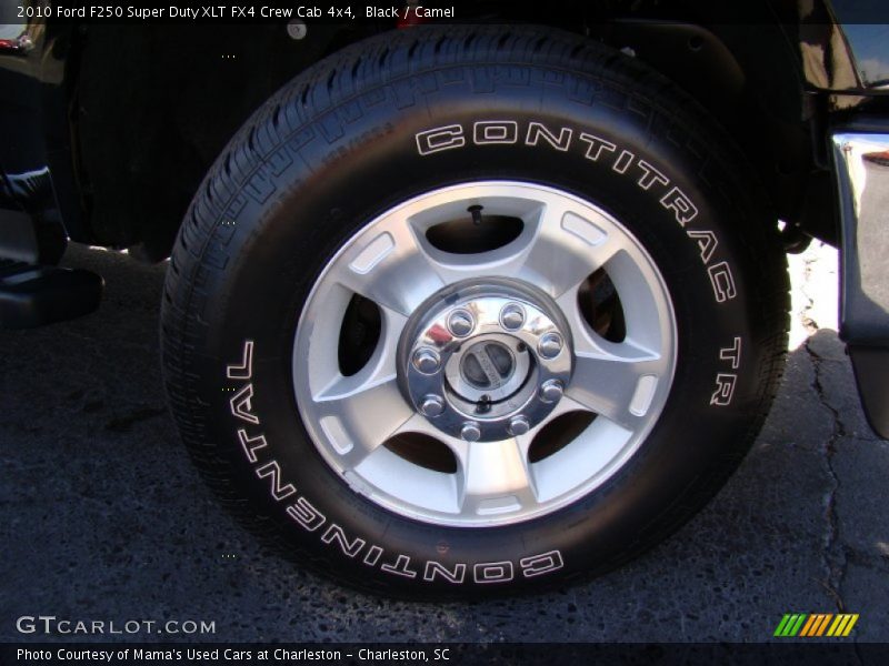 Black / Camel 2010 Ford F250 Super Duty XLT FX4 Crew Cab 4x4