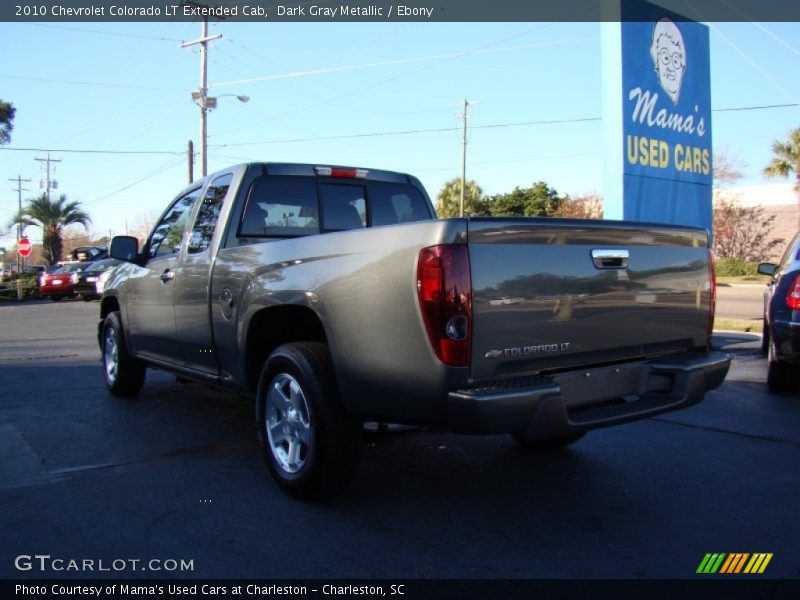 Dark Gray Metallic / Ebony 2010 Chevrolet Colorado LT Extended Cab