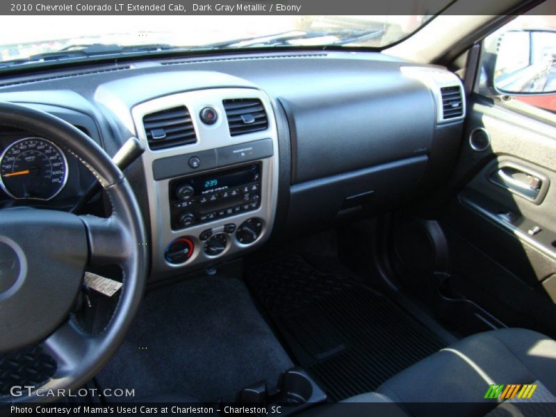 Dark Gray Metallic / Ebony 2010 Chevrolet Colorado LT Extended Cab