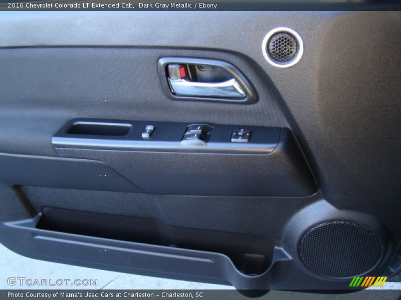 Dark Gray Metallic / Ebony 2010 Chevrolet Colorado LT Extended Cab