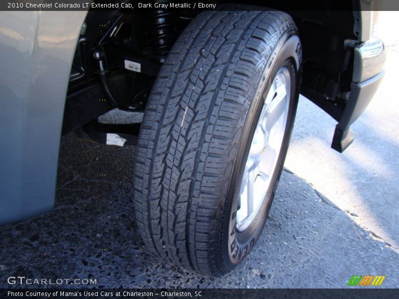 Dark Gray Metallic / Ebony 2010 Chevrolet Colorado LT Extended Cab