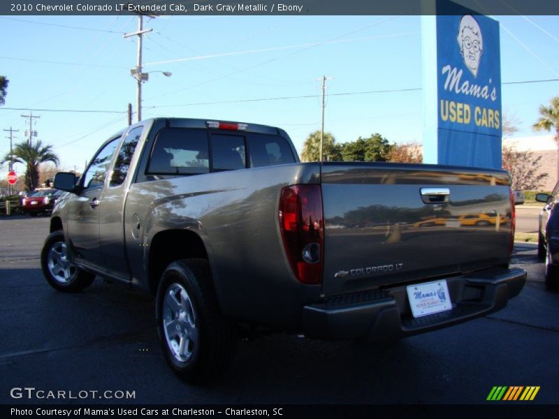 Dark Gray Metallic / Ebony 2010 Chevrolet Colorado LT Extended Cab
