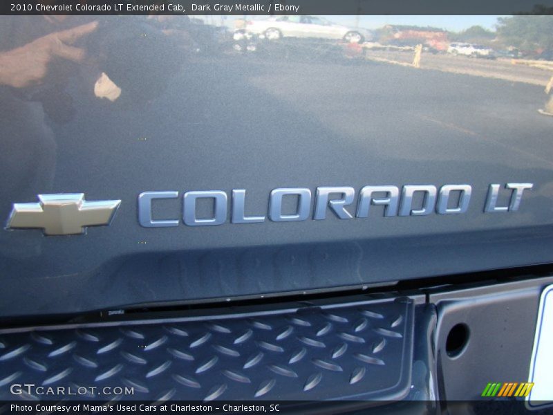 Dark Gray Metallic / Ebony 2010 Chevrolet Colorado LT Extended Cab